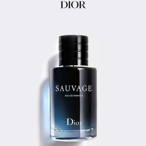 dior sauvage eau de parfum 2 fl oz citrus & woody scent spray (exp 03/20)