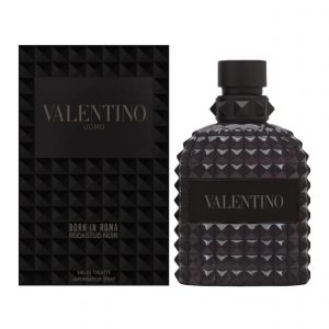 valentino rockstar noir cologne for men, 3.4 ounce edt spray, mysterious & masculine fragrance