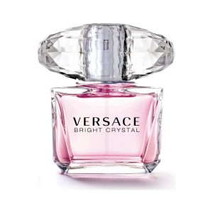 versace bright crystal edt for her, 3.0 oz perfume spray, romantic signature scent gift set