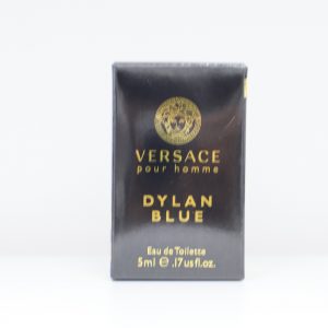 versace dylan blue pour homme men's edt 5 ml 0.17oz mini size splash